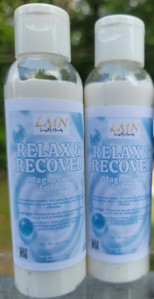 Relax & Recover Magnesium Lotion